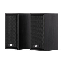 2E Personal Computer Speaker PCS201, 2.0, USB, Black Wood.